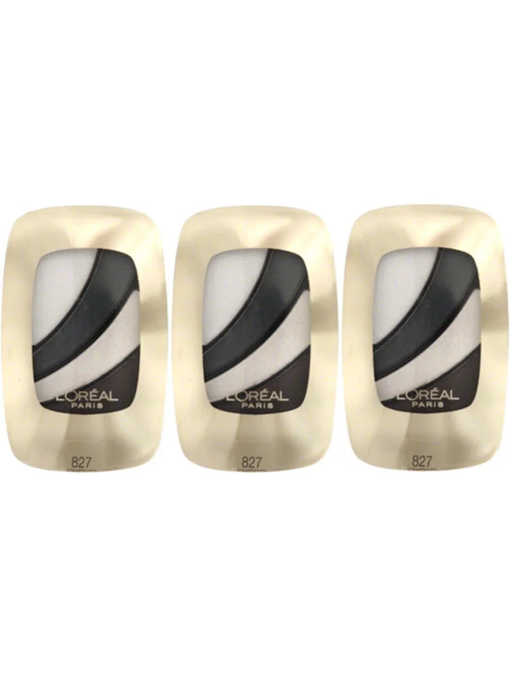 3-Pack NEW L'Oreal Colour Riche Eye Shadow Quad 827 Sophisticated Angel (Sealed)